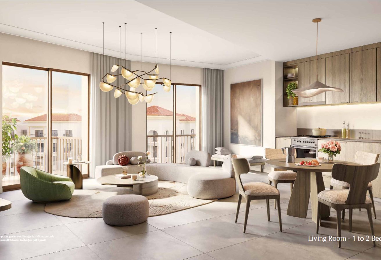 Bright 2BR Apartment with Balcony | Granada 2
